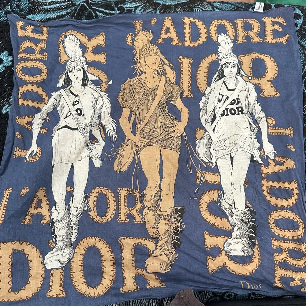 Dior Super Rare 90s Runway Scarf